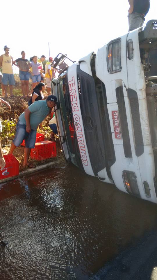 Acidente na BR 316 próximo o bairro Preá Dom Expedito Lopes - Imagem 1