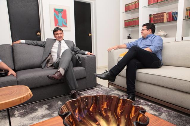 Prefeito Venicio do Ó tem audiência com o governador Wellington Dias - Imagem 5