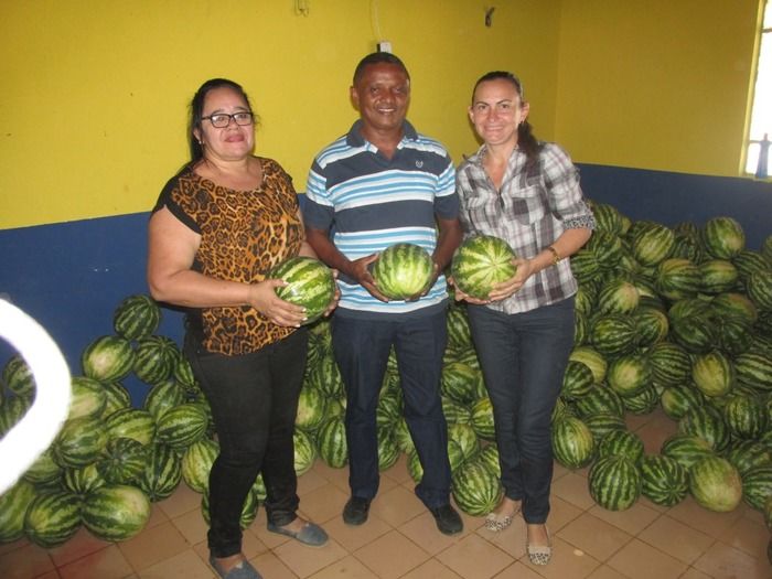 Prefeitura entrega 12 mil quilos de Melancia as pessoas de Baixa Renda - Imagem 1