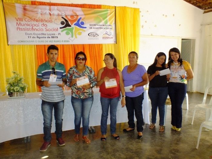 Dom Expedito Lopes realizou a VIII Conferência Municipal de Assistência Social - Imagem 101