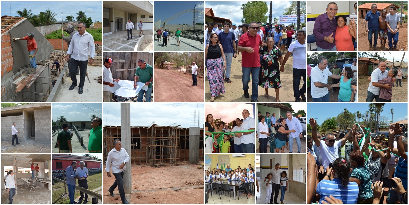 Prefeito Bernildo Val vira ‘máquina de fazer obras’ e transforma Buriti dos Lopes