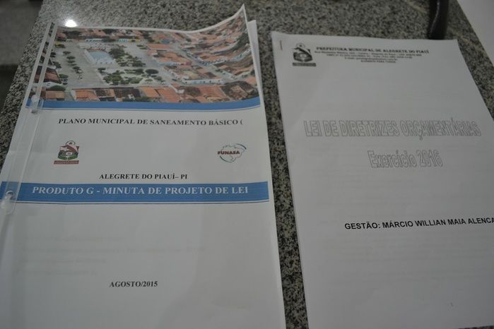 Sessão na Câmara Municipal aprova Minuta de Lei do Plano Municipal de Saneamento Básico - Imagem 1
