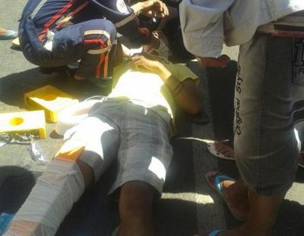 Motoqueiro quebra perna em colisão com carro na BR-343 em Campo Maior - Imagem 1