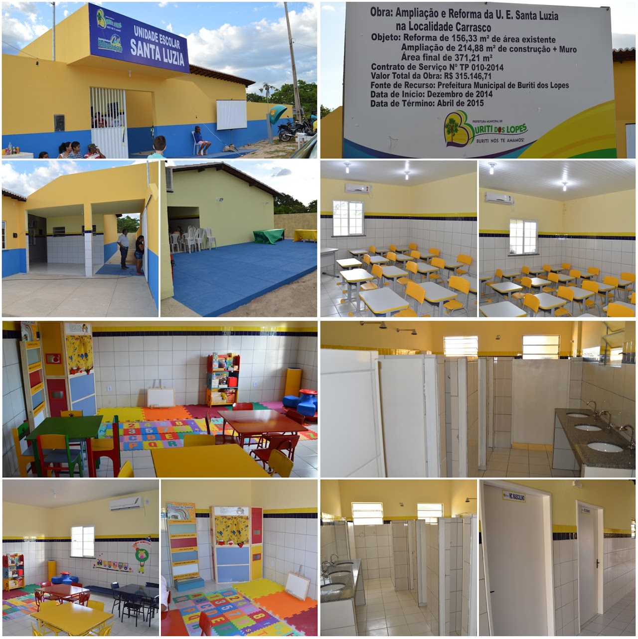 Prefeito Bernildo Val entrega mais uma escola reconstruída e climatizada na zona rural de Buriti dos Lopes