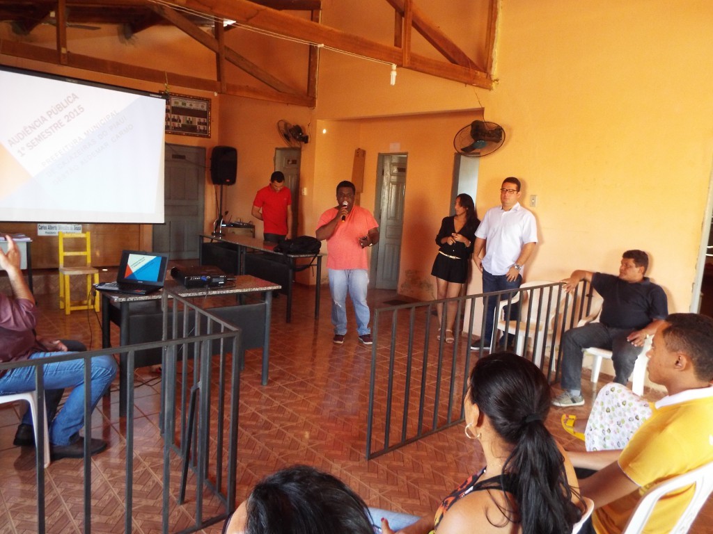 Cajazeiras Realiza Audiência Pública Para Prestação de Contas 1º Semestre / 2015