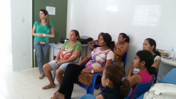 Enfermeira promove palestra com gestantes sobre aleitamento  - Imagem 2