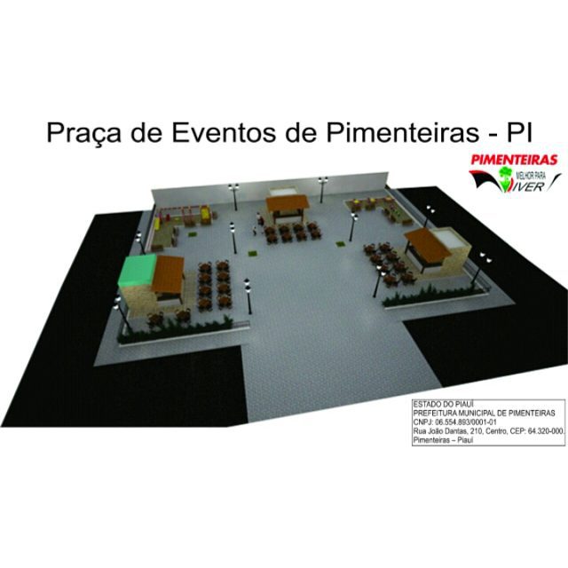 Pimenteiras ganhará praça de eventos  - Imagem 1