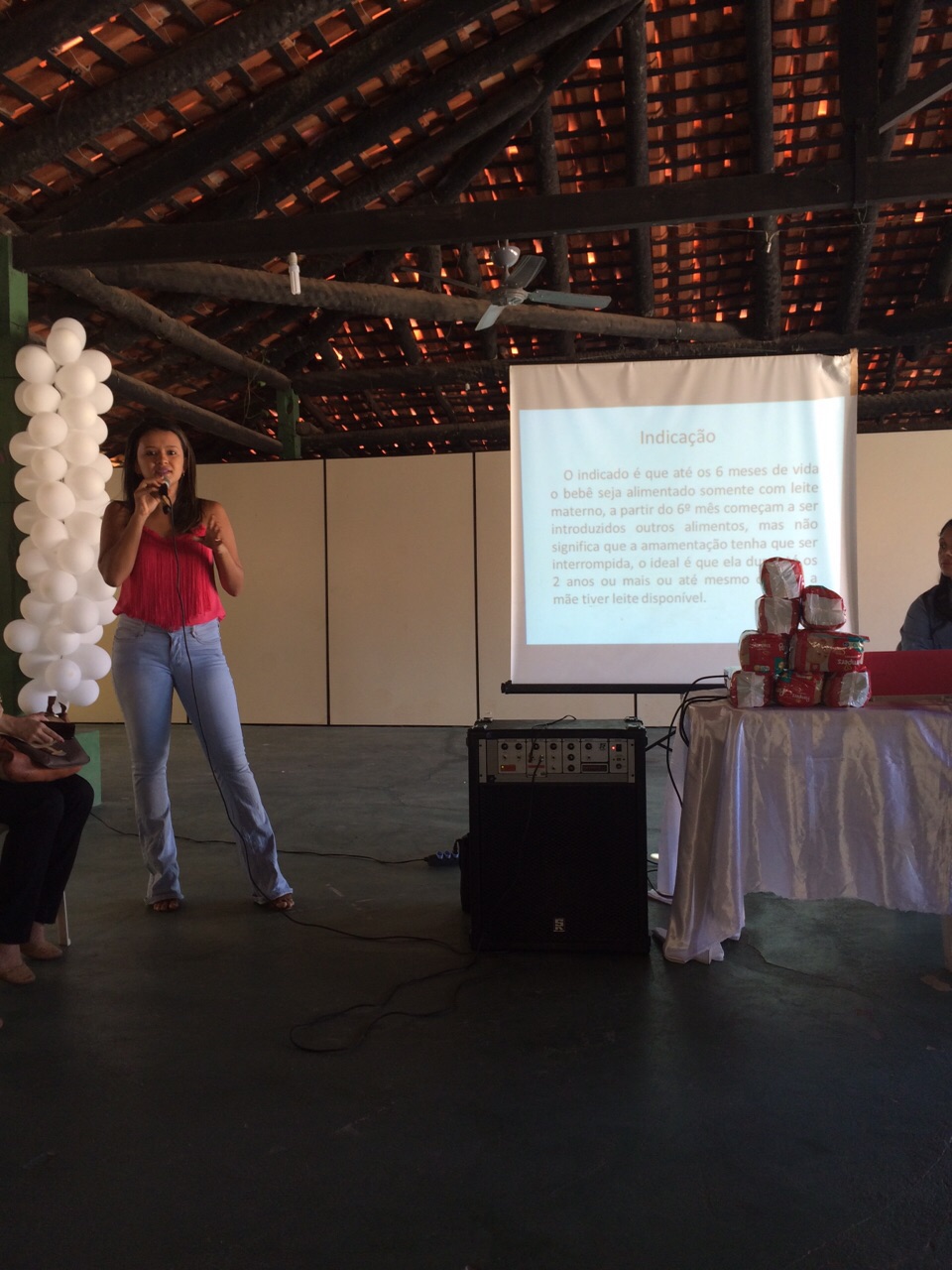 Secretaria de Saúde de Boa Hora comemora a semana nacional da amamentação