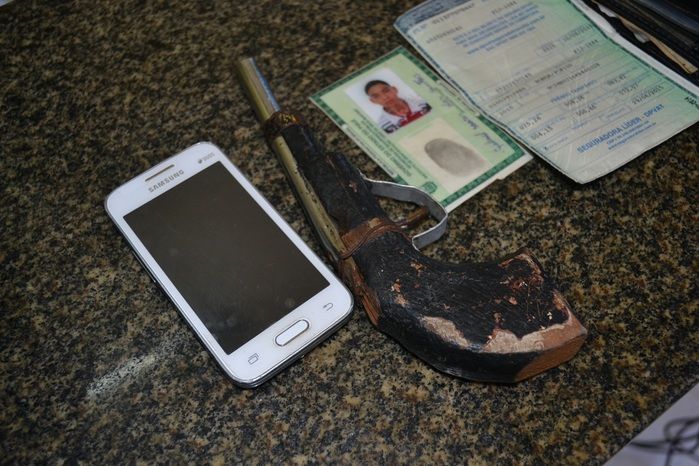Dupla é presa em Parnaíba com arma de fogo artesanal - Imagem 2