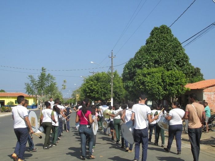 Alunos Fazem o seu primeiro Ensaio para o 7 de Setembro em Agricolândia - Imagem 14