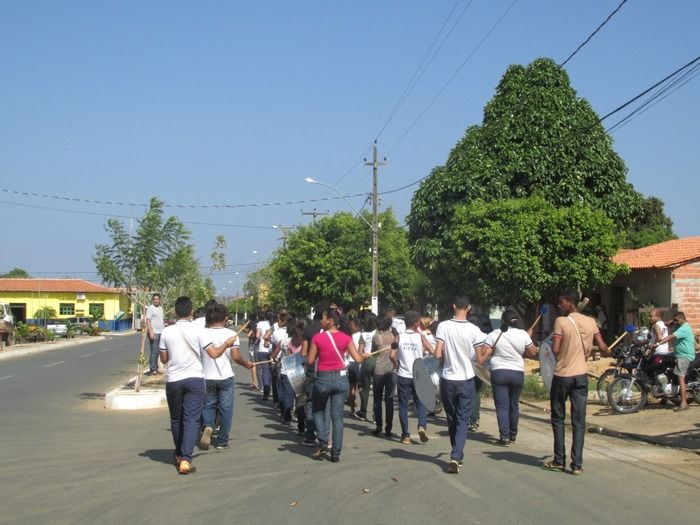 Alunos Fazem o seu primeiro Ensaio para o 7 de Setembro em Agricolândia - Imagem 15
