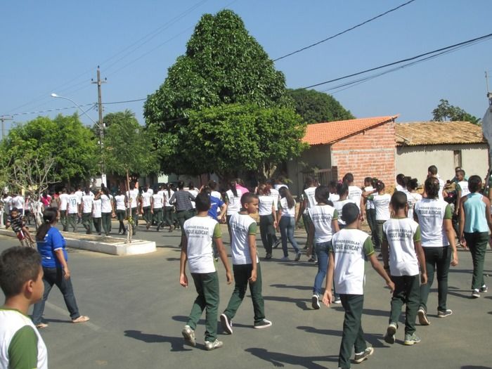 Alunos Fazem o seu primeiro Ensaio para o 7 de Setembro em Agricolândia - Imagem 18