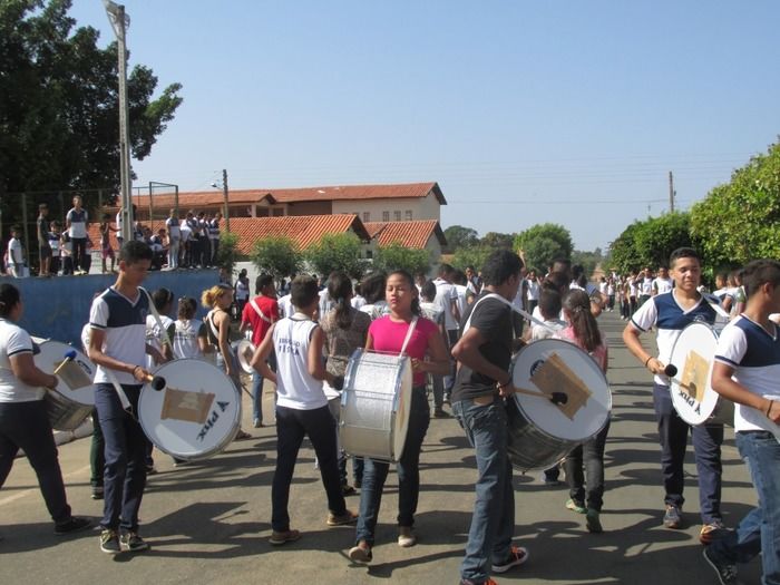 Alunos Fazem o seu primeiro Ensaio para o 7 de Setembro em Agricolândia - Imagem 10