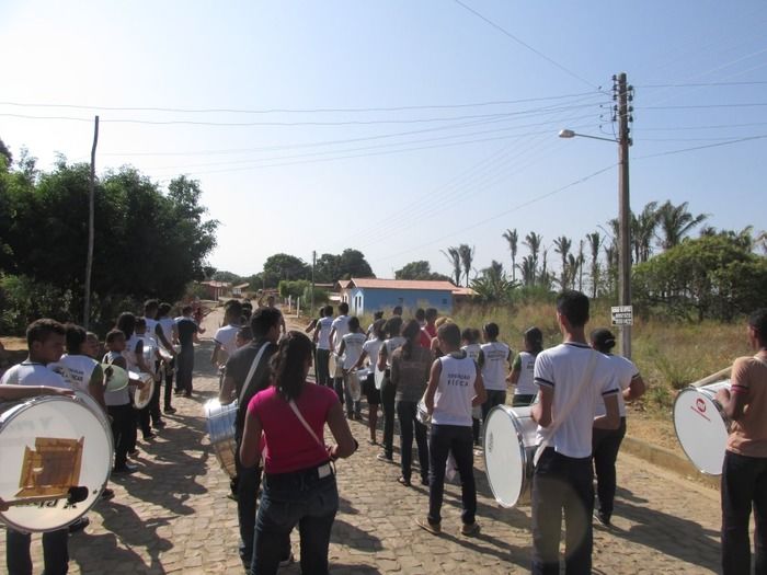 Alunos Fazem o seu primeiro Ensaio para o 7 de Setembro em Agricolândia - Imagem 4