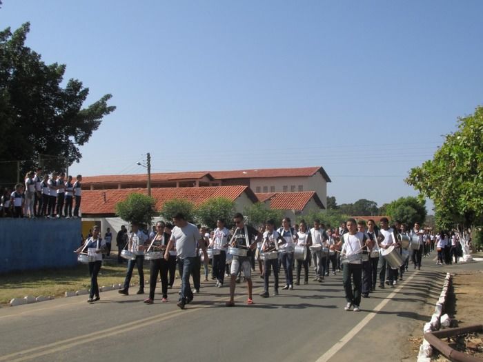 Alunos Fazem o seu primeiro Ensaio para o 7 de Setembro em Agricolândia - Imagem 6