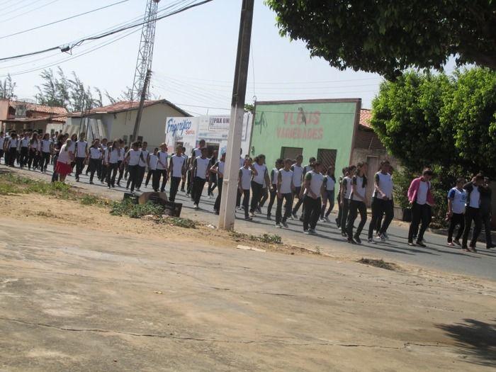 Alunos Fazem o seu primeiro Ensaio para o 7 de Setembro em Agricolândia - Imagem 21