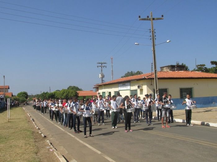 Alunos Fazem o seu primeiro Ensaio para o 7 de Setembro em Agricolândia - Imagem 11