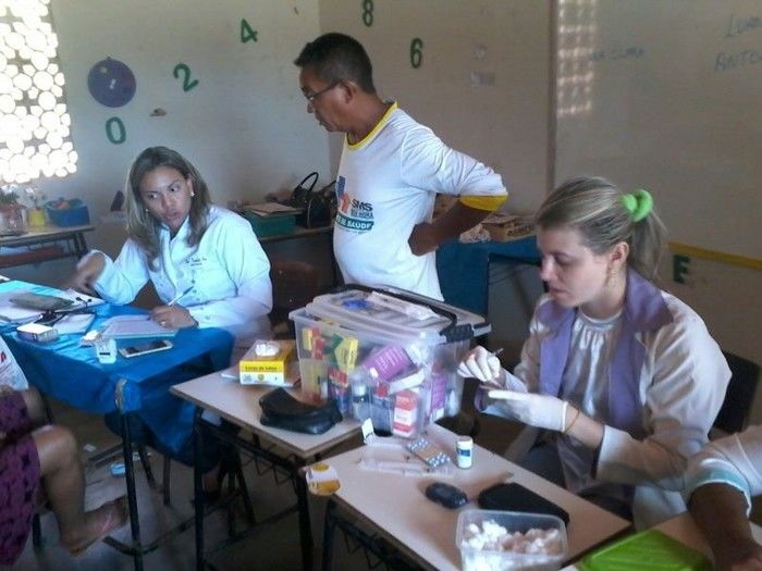 Equipe do PSF do bairro MatoSeco realiza atendimento de hiperdia no povoado Faveira - Imagem 1