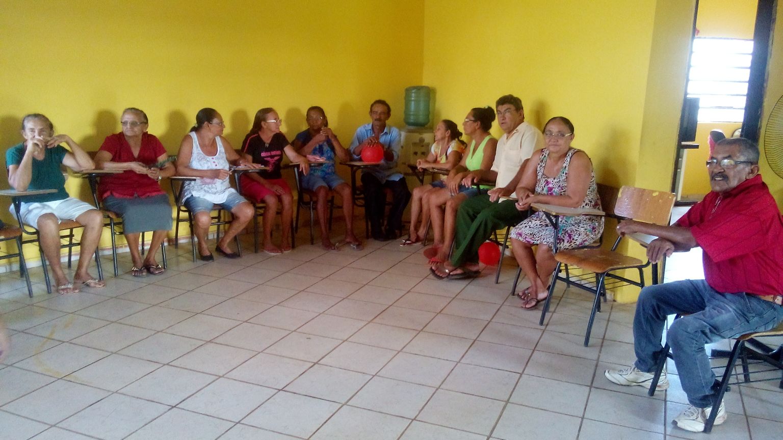 Serviço de Convivência e Fortalecimento de Vínculos realizou mais um encontro com os idosos