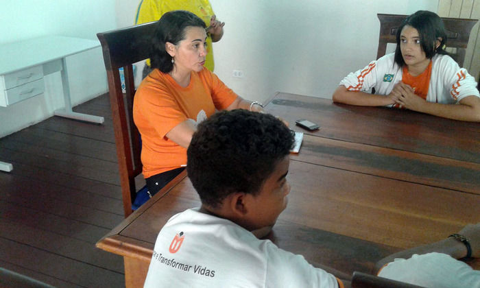 Lukano Sá recebe alunos do IBENS para discussão de projeto social - Imagem 5