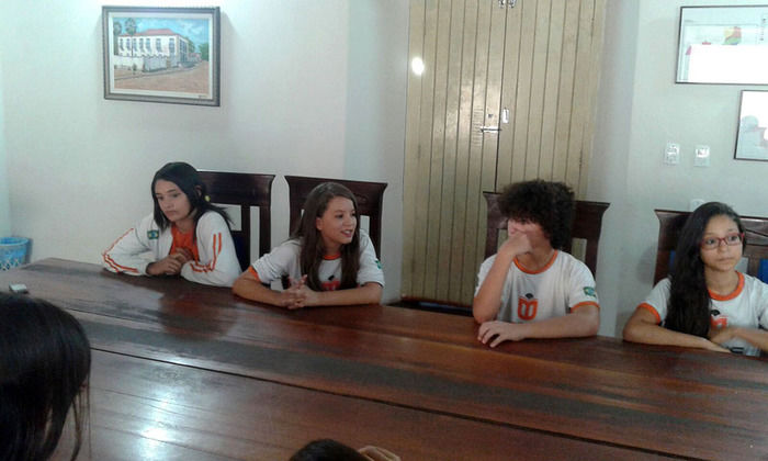 Lukano Sá recebe alunos do IBENS para discussão de projeto social - Imagem 7