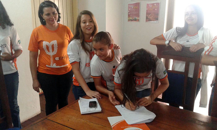 Lukano Sá recebe alunos do IBENS para discussão de projeto social - Imagem 2