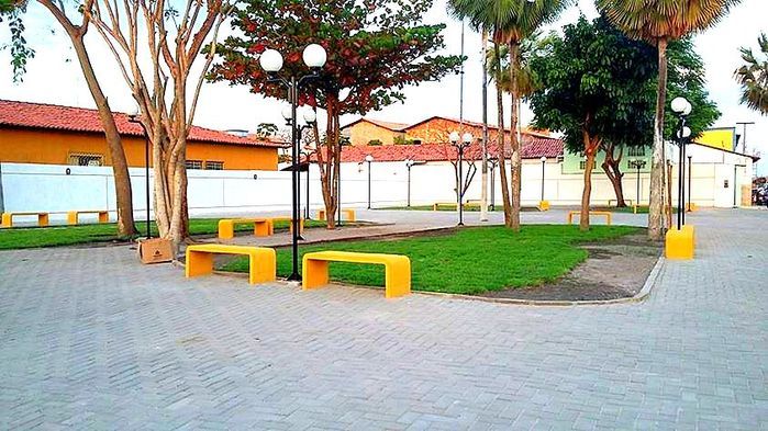 Praça Lucílio de Albuquerque recebe últimos retoques - Imagem 5