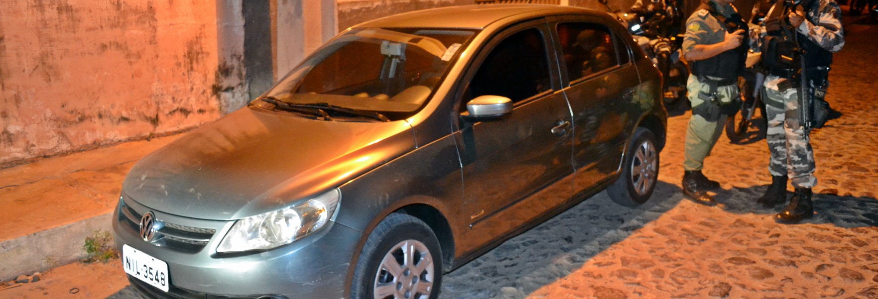 Carro roubado em Luzilândia-PI é recuperado pela PM de Parnaíba