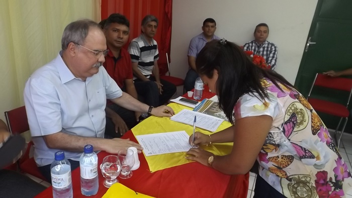 PCdoB de Nossa Senhora de Nazaré, realiza importantes filiações visando organização Partidária para 2016. - Imagem 9