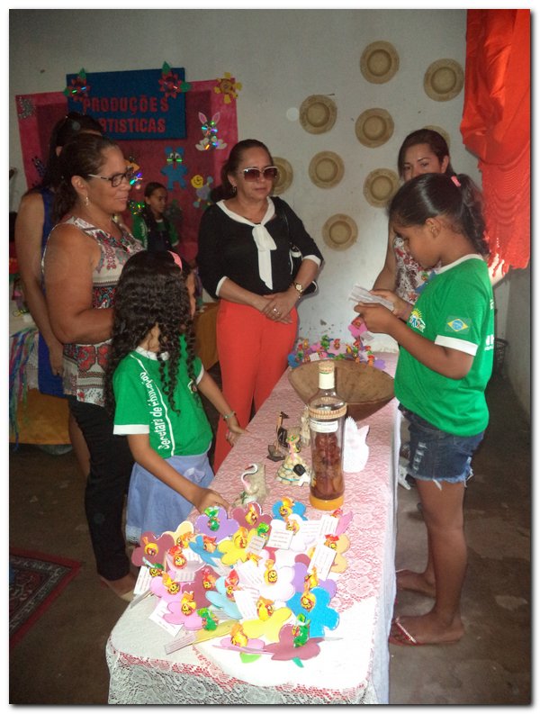 Escola Municipal Tia Neném Brito realiza V Feira de Ciências e Conhecimento - Imagem 54