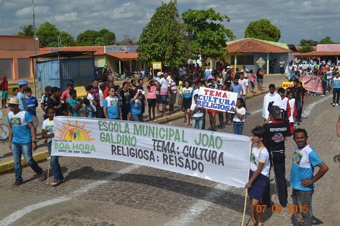 Desfile do 7 de setembro de Boa Hora encantou  expectadores. - Imagem 37