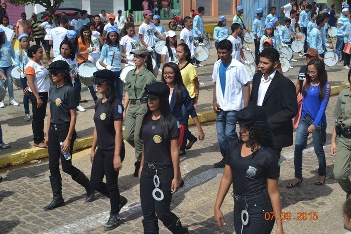 Desfile do 7 de setembro de Boa Hora encantou  expectadores. - Imagem 56