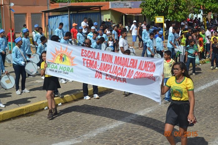 Desfile do 7 de setembro de Boa Hora encantou  expectadores. - Imagem 44