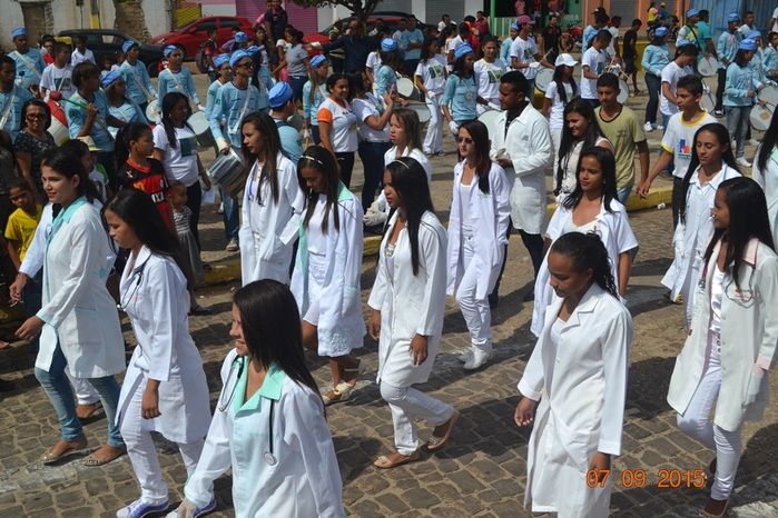 Desfile do 7 de setembro de Boa Hora encantou  expectadores. - Imagem 55