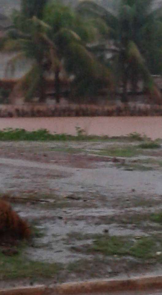 Chuva em Cajazeiras do Piaui (Crédito: Imagens de redes socais)