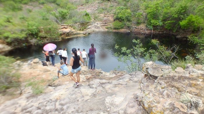 Alunos da UFPI visitam pinturas rupestres em Dom Expedito Lopes - Imagem 39