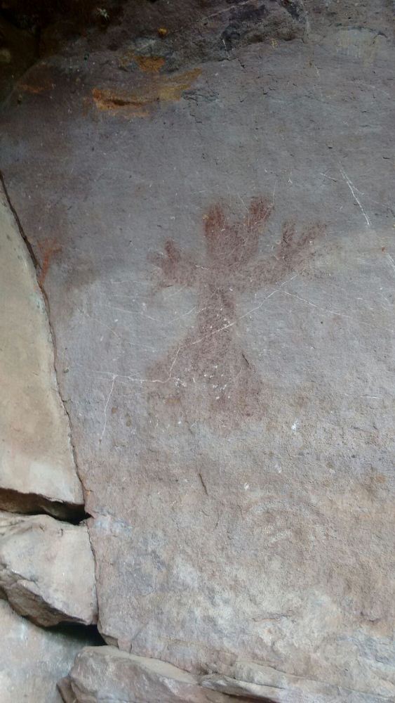 Alunos da UFPI visitam pinturas rupestres em Dom Expedito Lopes - Imagem 88