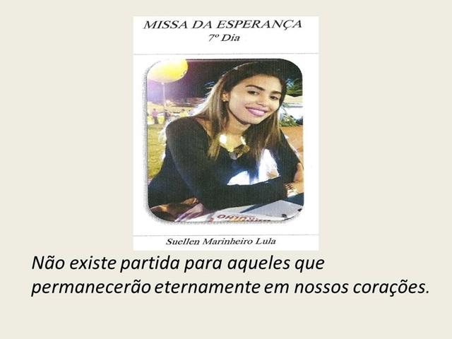 Comoção e dor marcam missa da estudante Suellen Marinheiro - Imagem 9