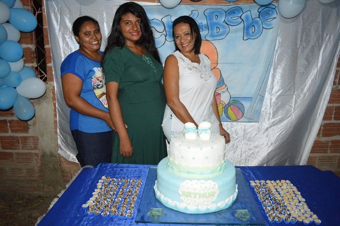 Jovem Uena realizou chá de bebê, e aguarda chegada do  Artur. - Imagem 9