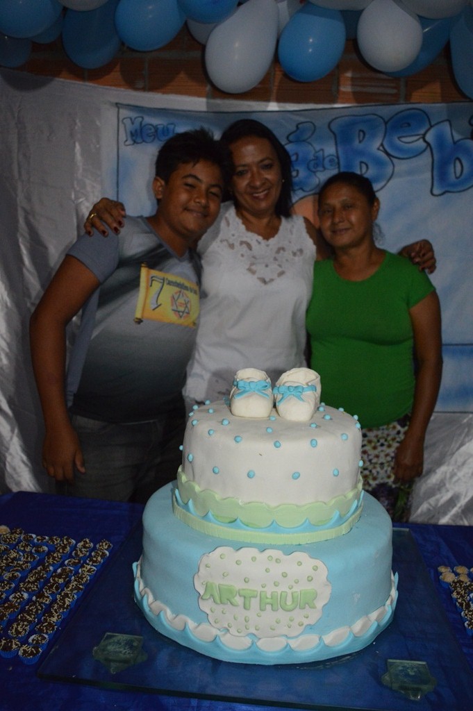 Jovem Uena realizou chá de bebê, e aguarda chegada do  Artur. - Imagem 7