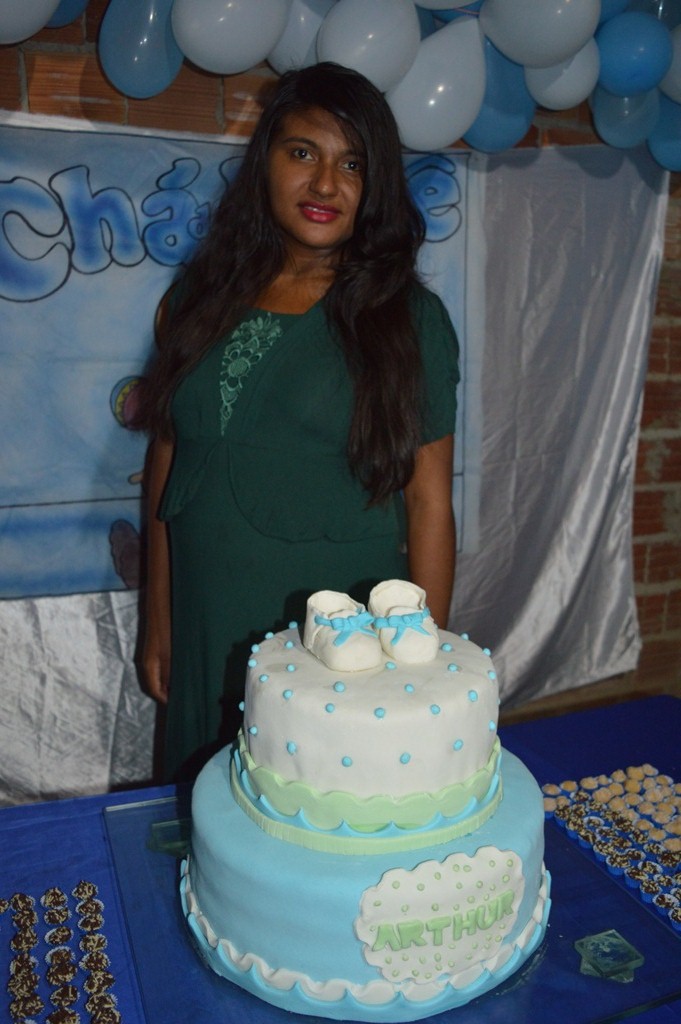 Jovem Uena realizou chá de bebê, e aguarda chegada do  Artur. - Imagem 4