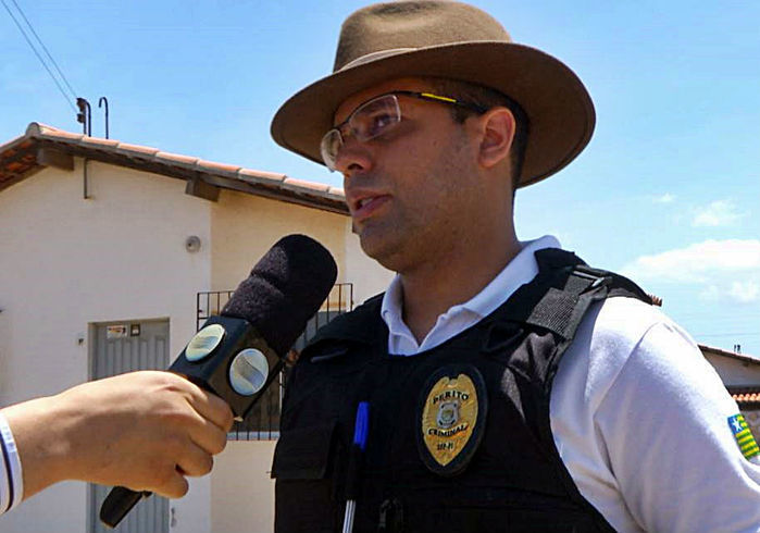 Péricles Avelino, da Pericia Criminal (Crédito: Rede Meio Norte)