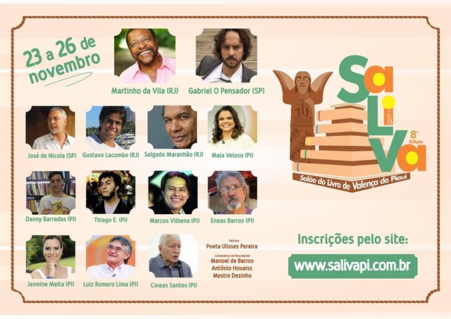 Salão do Livro de Valença começa dia 23/11. Veja programação - Imagem 1