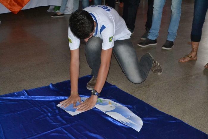 Colégio Estadual em Alegrete realiza Projeto de Arte e Paz - Imagem 36