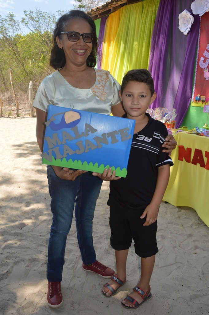 Culminância do Projeto “Mala Viajante”, escola zona rural. - Imagem 31