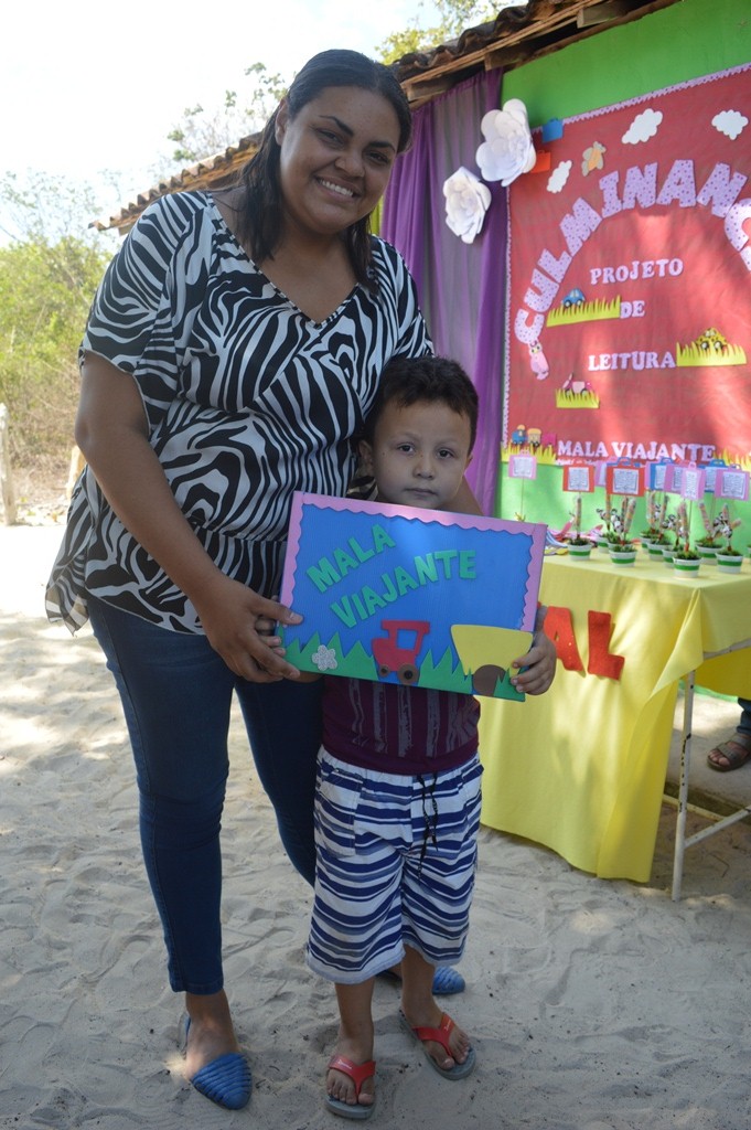 Culminância do Projeto “Mala Viajante”, escola zona rural. - Imagem 43