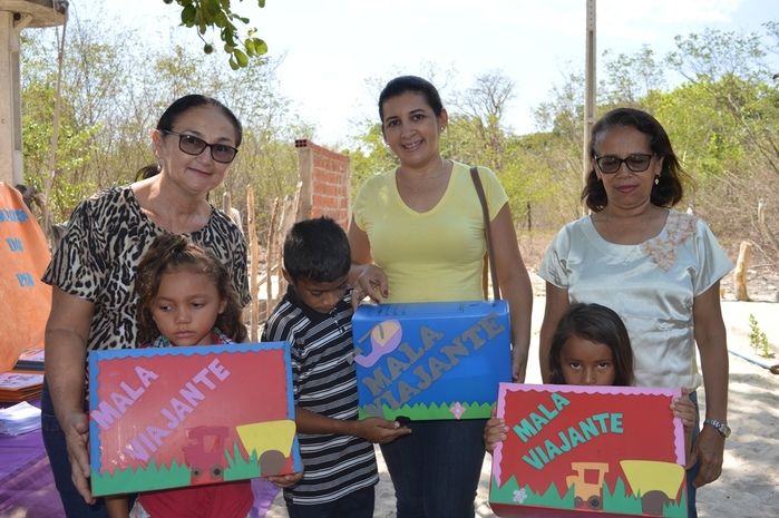 Culminância do Projeto “Mala Viajante”, escola zona rural. - Imagem 44