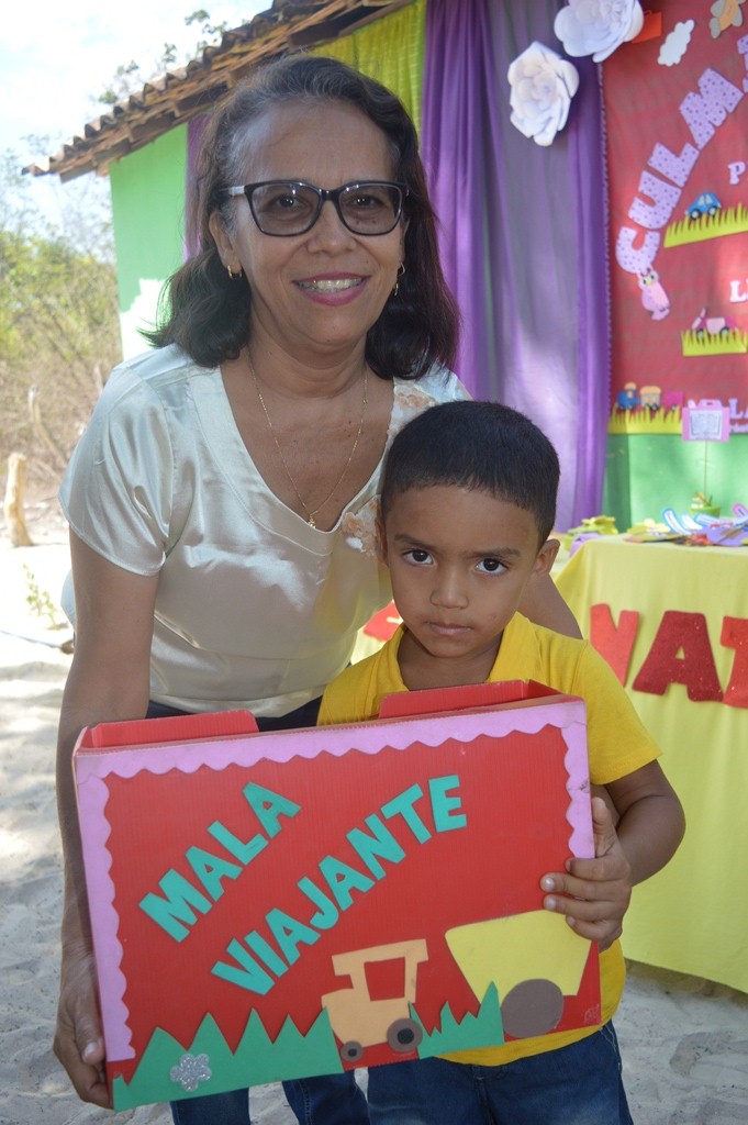 Culminância do Projeto “Mala Viajante”, escola zona rural. - Imagem 41