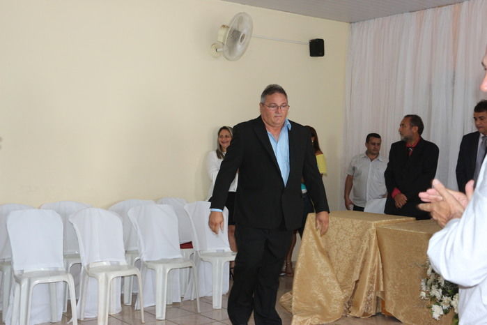 Gílson Moura, Vice Prefeito eleito e aclamado de Gigante (Crédito: Aristeu Carvalho)