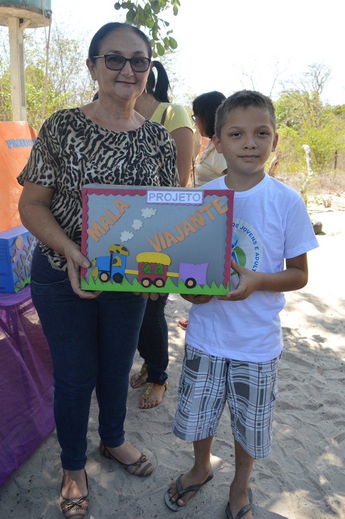 Culminância do Projeto “Mala Viajante”, escola zona rural. - Imagem 37